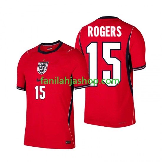 Englanti Pelipaidat Morgan Rogers 15 World Cup Vieraspelipaita 2026 Lyhythihainen ,Miehet