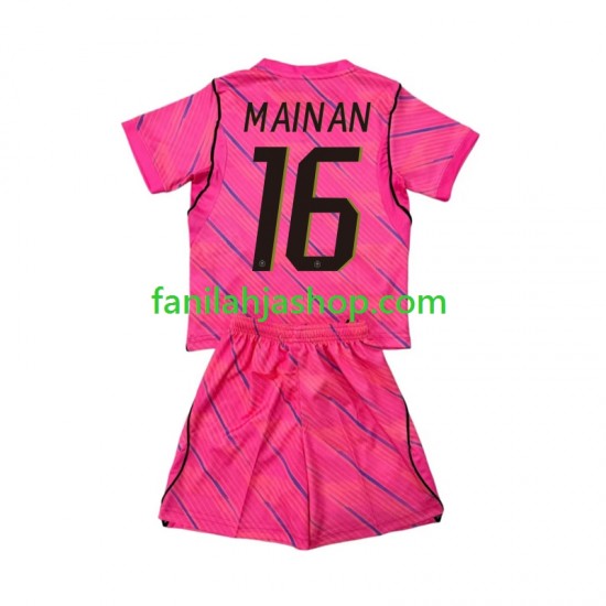 Ranska Pelipaidat Mike Maignan 16 World Cup Maalivahdin Vieraspelipaita 2026 Lyhythihainen ,Lapset