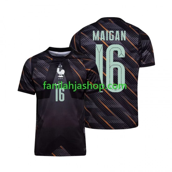 Ranska Pelipaidat Mike Maignan 16 World Cup Maalivahdin Kotipelipaita 2026 Lyhythihainen ,Miehet