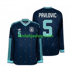 Saksa Pelipaidat Aleksandar Pavlovic 5 World Cup Vieraspelipaita 2026 Pitkähihainen ,Miehet Saksa Pelipaidat Aleksandar Pavlovic 5 World Cup Vieraspelipaita 2026 Pitkähihainen ,Miehet