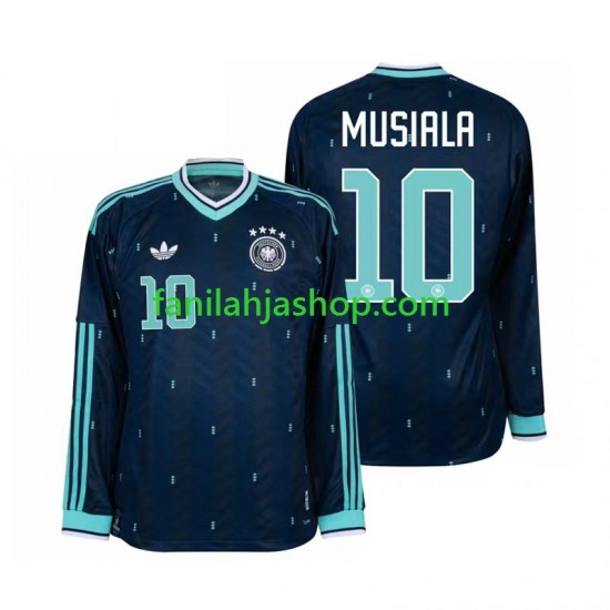 Saksa Pelipaidat Jamal Musiala 10 World Cup Vieraspelipaita 2026 Pitkähihainen ,Miehet