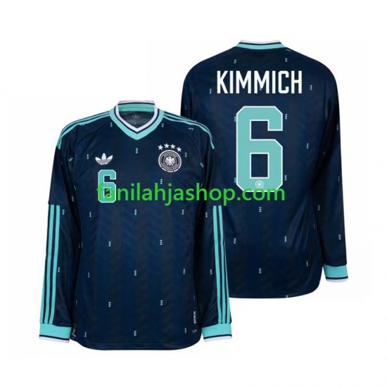 Saksa Pelipaidat Joshua Kimmich 6 World Cup Vieraspelipaita 2026 Pitkähihainen ,Miehet