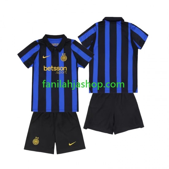 Inter Milan Pelipaidat Kotipelipaita 2026-2027 Lyhythihainen ,Lapset