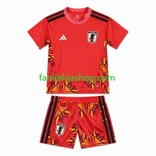 Japani Pelipaidat World Cup Maalivahdin Kotipelipaita 2026 Lyhythihainen ,Lapset
