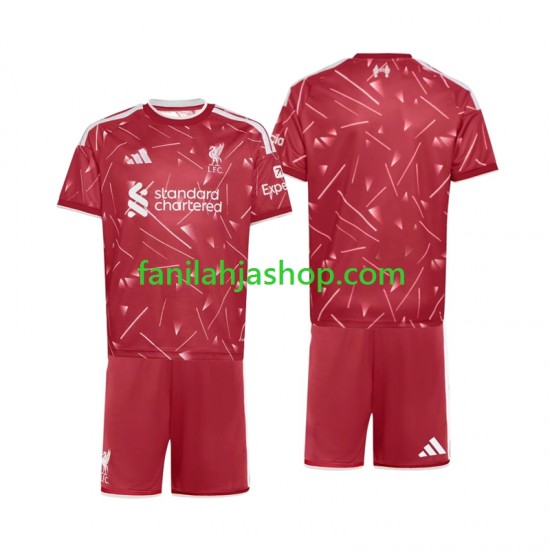 Liverpool Pelipaidat Kotipelipaita 2026-2027 Lyhythihainen ,Lapset