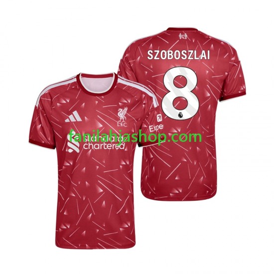 Liverpool Pelipaidat Dominik Szoboszlai 8 Kotipelipaita 2026-2027 Lyhythihainen ,Miehet