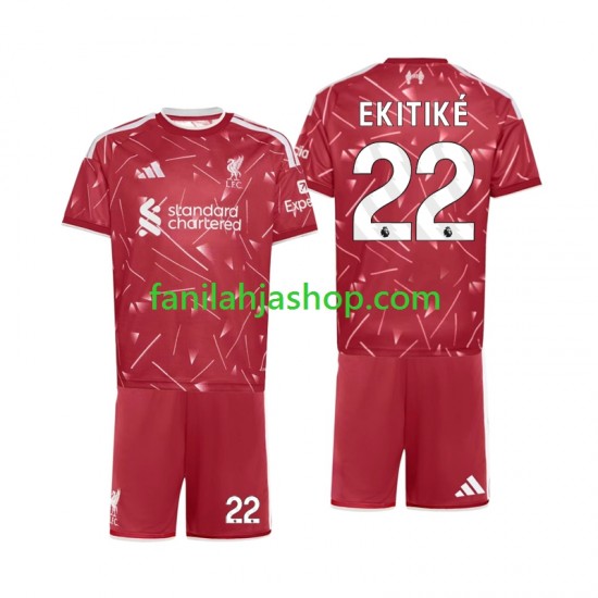 Liverpool Pelipaidat Hugo Ekitike 22 Kotipelipaita 2026-2027 Lyhythihainen ,Lapset