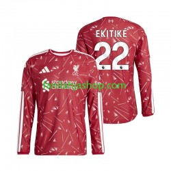 Liverpool Pelipaidat Hugo Ekitike 22 Kotipelipaita 2026-2027 Pitkähihainen ,Miehet