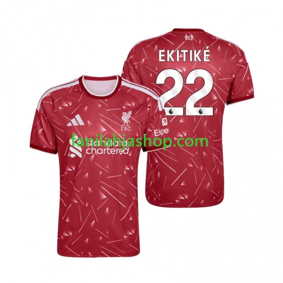 Liverpool Pelipaidat Hugo Ekitike 22 Kotipelipaita 2026-2027 Lyhythihainen ,Miehet