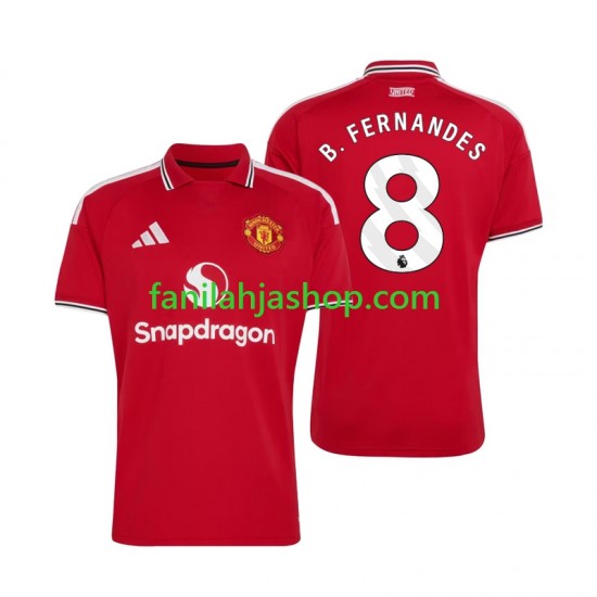 Manchester United Pelipaidat Bruno Fernandes 8 Kotipelipaita 2026-2027 Lyhythihainen ,Miehet