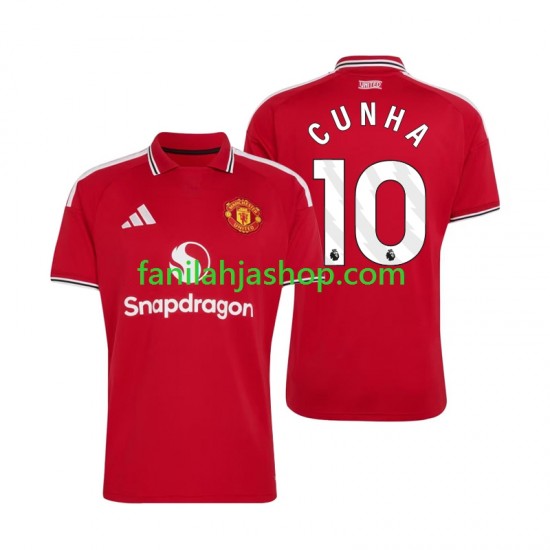 Manchester United Pelipaidat Matheus Cunha 10 Kotipelipaita 2026-2027 Lyhythihainen ,Miehet