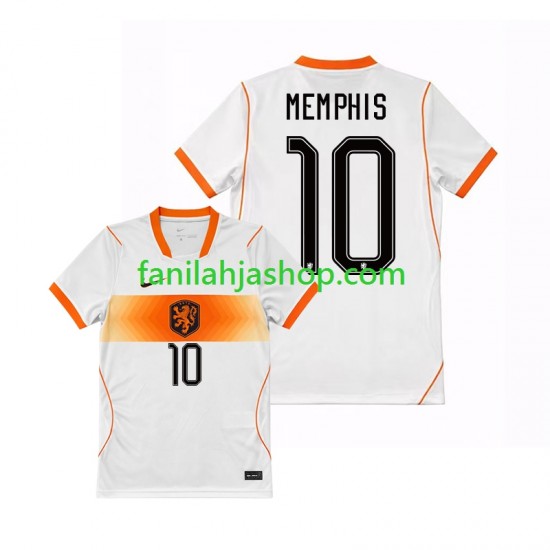 Alankomaat Pelipaidat Memphis Depay 10 World Cup Vieraspelipaita 2026 Lyhythihainen ,Miehet