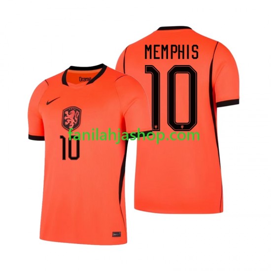 Alankomaat Pelipaidat Memphis Depay 10 World Cup Kotipelipaita 2026 Lyhythihainen ,Miehet