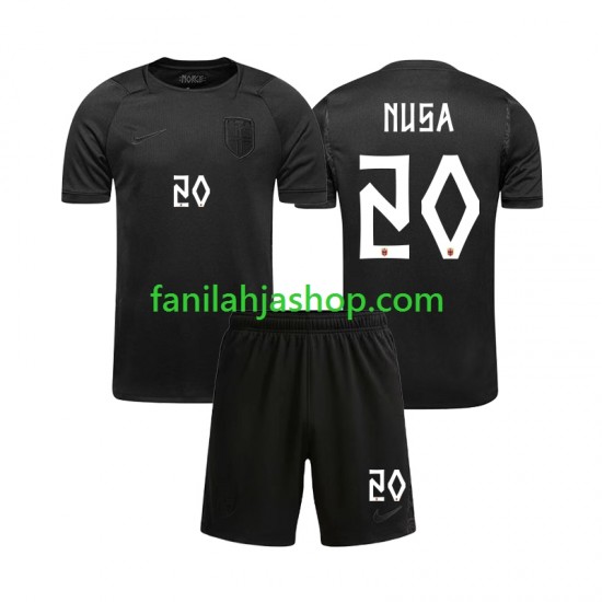 Norja Pelipaidat Antonio NUSA 20 World Cup Vieraspelipaita 2026 Lyhythihainen ,Lapset