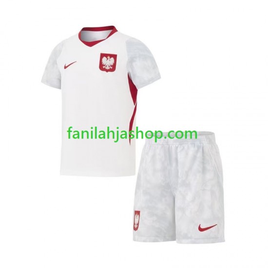 Puola Pelipaidat World Cup Kotipelipaita 2026 Lyhythihainen ,Lapset