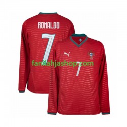 Portugali Pelipaidat Cristiano Ronaldo 7 World Cup Kotipelipaita 2026 Pitkähihainen ,Miehet Portugali Pelipaidat Cristiano Ronaldo 7 World Cup Kotipelipaita 2026 Pitkähihainen ,Miehet