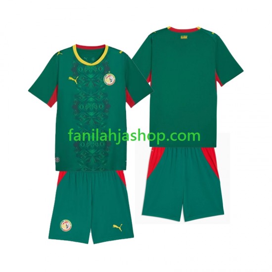 Senegal Pelipaidat Vieraspelipaita 2026 2027 Lyhythihainen ,Lapset