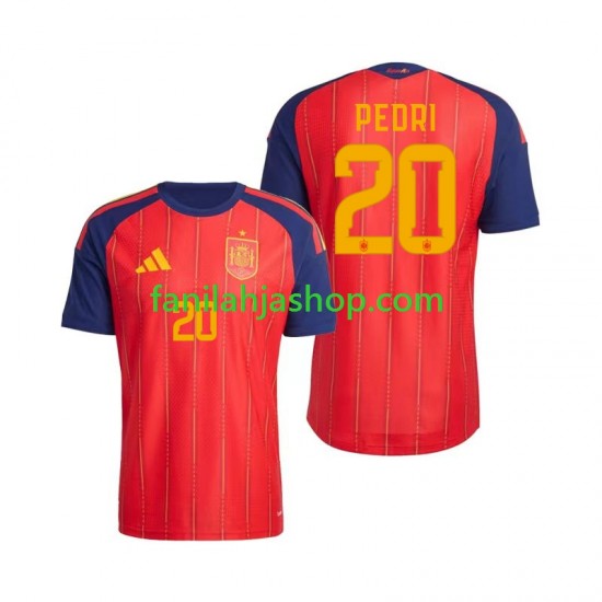 Espanja Pelipaidat Pedri 20 World Cup Kotipelipaita 2026 Lyhythihainen ,Miehet