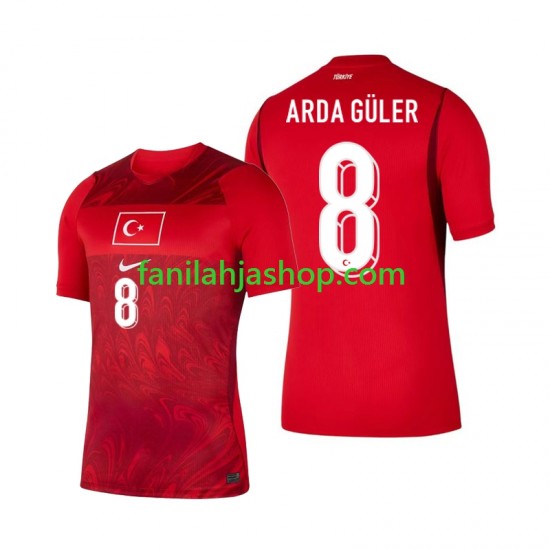 Turkki Pelipaidat Arda Guler 8 World Cup Kotipelipaita 2026 Lyhythihainen ,Miehet