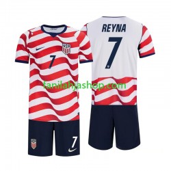 Yhdysvallat Pelipaidat Giovanni Reyna 7 World Cup Kotipelipaita 2026 Lyhythihainen ,Lapset Yhdysvallat Pelipaidat Giovanni Reyna 7 World Cup Kotipelipaita 2026 Lyhythihainen ,Lapset