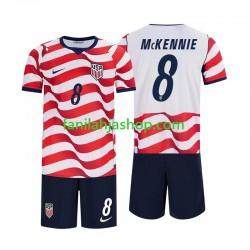 Yhdysvallat Pelipaidat Weston McKennie 8 World Cup Kotipelipaita 2026 Lyhythihainen ,Lapset Yhdysvallat Pelipaidat Weston McKennie 8 World Cup Kotipelipaita 2026 Lyhythihainen ,Lapset