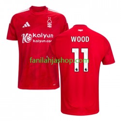 Nottingham Forest Pelipaidat Chris Wood 11 Kotipelipaita 2024-2025 Lyhythihainen ,Miehet