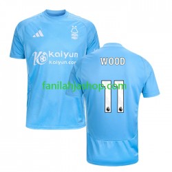 Nottingham Forest Pelipaidat Chris Wood 11 Kolmaspelipaita 2024-2025 Lyhythihainen ,Miehet