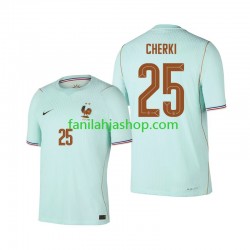Ranska Pelipaidat Rayan Cherki 25 World Cup Vieraspelipaita 2026 Lyhythihainen ,Miehet