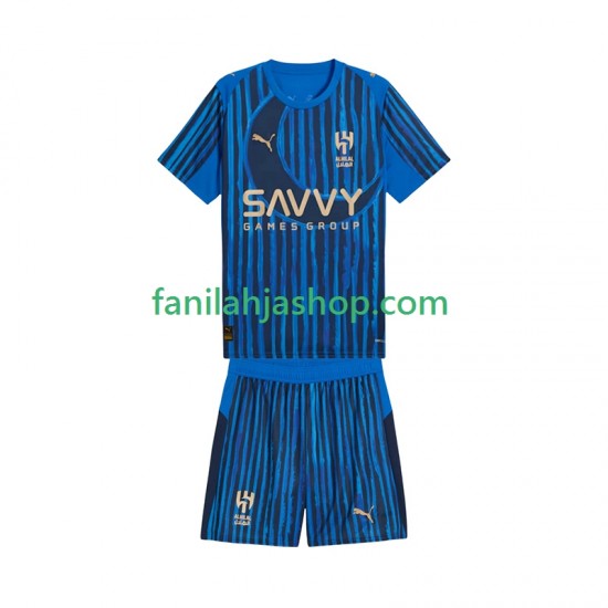 Al Hilal Pelipaidat CWC Kotipelipaita 2025-2026 Lyhythihainen ,Lapset