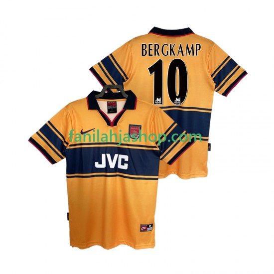 Arsenal Pelipaidat BERGKAMP10 1997 Retro Vieraspelipaita 1999 Lyhythihainen ,Miehet