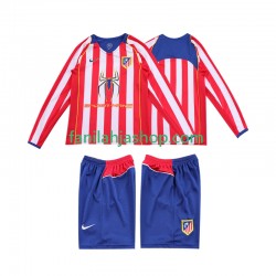 Atlético Madrid Pelipaidat 2005 Retro Kotipelipaita 2004 Pitkähihainen ,Lapset