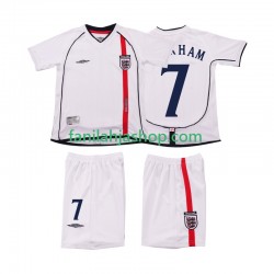 Englanti Pelipaidat BECKHAM 7 Retro Kotipelipaita 2002 Lyhythihainen ,Lapset