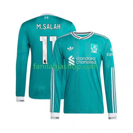Liverpool Pelipaidat Mohamed Salah 11 Kolmaspelipaita 2025-2026 Pitkähihainen ,Miehet