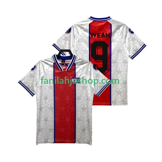 Paris Saint-Germain Pelipaidat WEAH 9 1995 Retro Vieraspelipaita 1994 Lyhythihainen ,Miehet