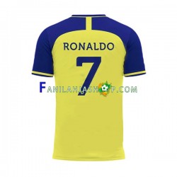 Pelipaidat Al-Nassr Ronaldo 7 Kotipelipaita 2022-2023 Lyhythihainen ,Miehet