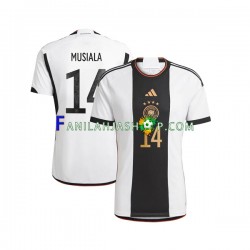 Saksa Pelipaidat Musiala 14 Kotipelipaita World Cup 2022 Lyhythihainen ,Miehet