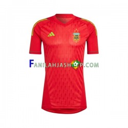 Argentiina Pelipaidat Maalivahdin Vieraspelipaita World Cup 2022 Lyhythihainen ,Miehet