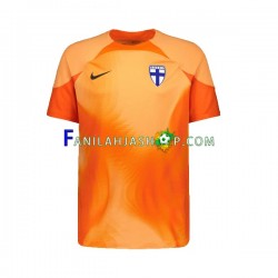 Suomi Pelipaidat Maalivahdin Kotipelipaita 2022-2023 Lyhythihainen ,Miehet