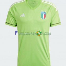 Italia Pelipaidat Mens Maalivahdin Kotipelipaita 2023 Lyhythihainen