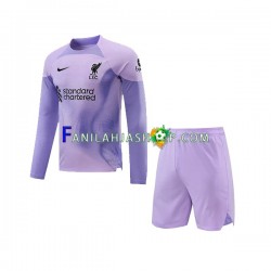 Liverpool Pelipaidat Maalivahdin Kotipelipaita 2022-2023 Pitkähihainen ,Lapset