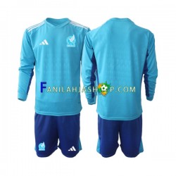 Meksiko Pelipaidat Maalivahdin Vieraspelipaita 2022 Pitkähihainen ,Lapset