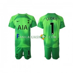 Tottenham Hotspur Pelipaidat Hugo Lloris 1 Maalivahdin Vieraspelipaita 2022-2023 Lyhythihainen ,Lapset