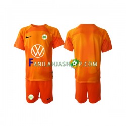 VfL Wolfsburg Pelipaidat Maalivahdin Kolmaspelipaita 2022-2023 Lyhythihainen ,Lapset