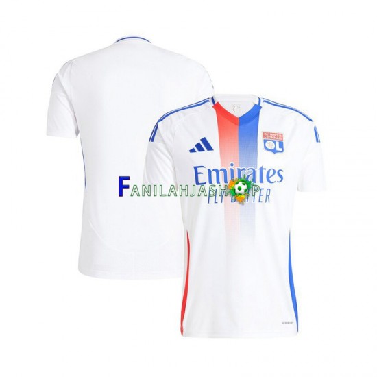 Olympique Lyonnais Pelipaidat Kotipelipaita 2024-2025 Lyhythihainen ,Miehet