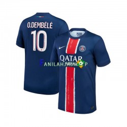 Paris Saint-Germain Pelipaidat Ousmane Dembele 10 Kotipelipaita 2024-2025 Lyhythihainen ,Miehet