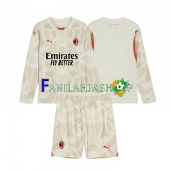 AC Milan Pelipaidat Maalivahdin Kolmaspelipaita 2024-2025 Pitkähihainen ,Lapset