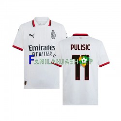 AC Milan Pelipaidat PULISIC 11 Vieraspelipaita 2024-2025 Lyhythihainen ,Miehet