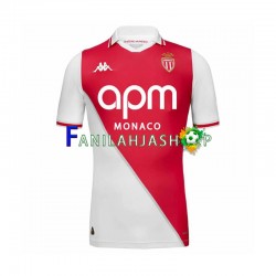 AS Monaco Pelipaidat Kotipelipaita 2024-2025 Lyhythihainen ,Miehet