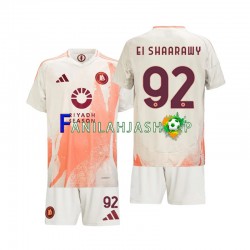 AS Roma Pelipaidat Stephan El Shaarawy 92 Vieraspelipaita 2024-2025 Lyhythihainen ,Lapset