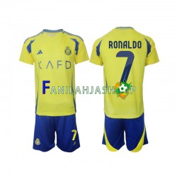 Pelipaidat Al Nassr Cristiano Ronaldo 7 Kotipelipaita 2024-2025 Lyhythihainen ,Lapset